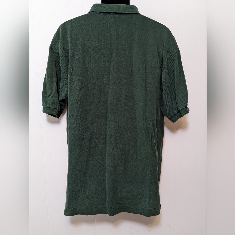 Men's Vintage Y2K Nautica Short Sleeve Polo Hunter Green Size XL - Picture 2 of 6